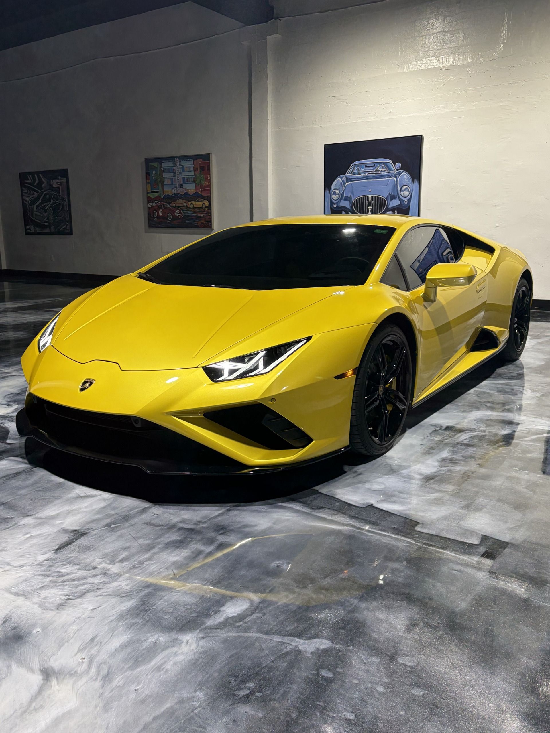 Used 2020 Lamborghini Huracan EVO for sale $298,850 at The Vip Leasing in Miami FL 33142 1